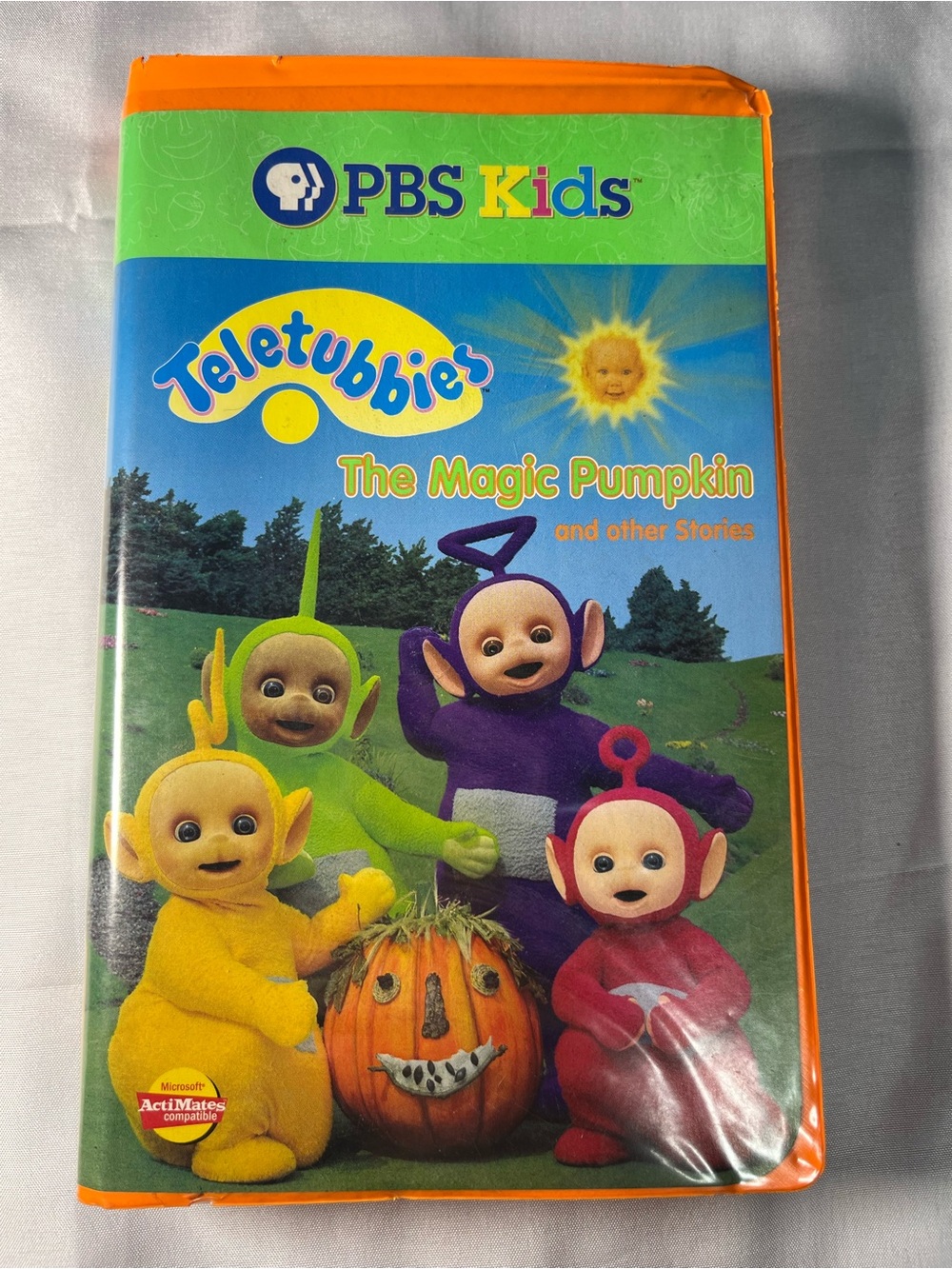 Teletubbies The Magic Pumpkin & Other Stories VHS 2000 Clamshell Rare Video